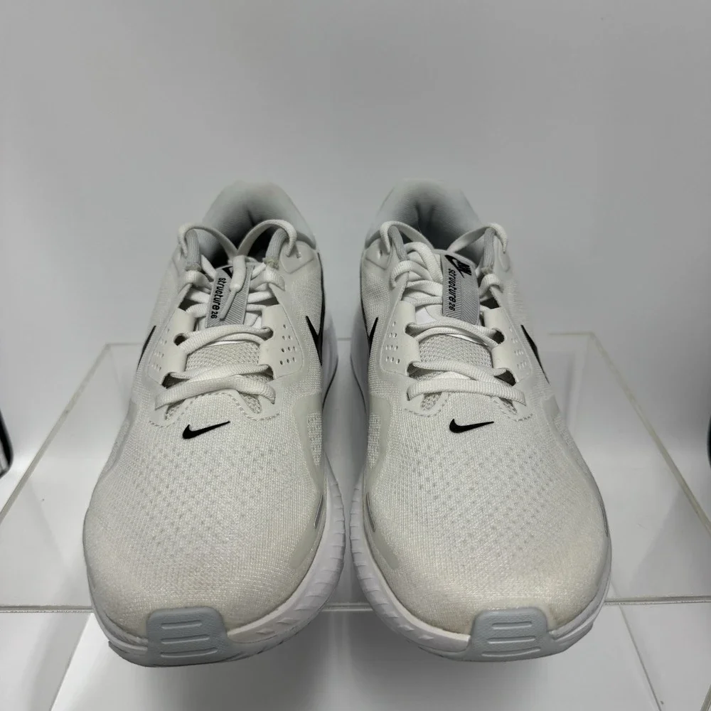 Nike Air Structure 26 White Black HJ1101-101 Running Shoe Women's 11 / Men's 9.5